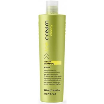 Inebrya Cleany šampon proti lupům pro citlivou pokožku hlavy Anti-Dandruff Shampoo for Delicate and Impure Scalps 300 ml