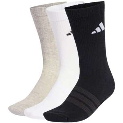 ADIDAS-3PACK-C ESS CRW 3P MGREYH WHITE BLACK Mix – Hledejceny.cz