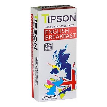 Tipson English Breakfast 25 x 2 g