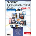 Občanský a společenskovědní základ Komplet - Cvičebnice (Zadání) – Zboží Mobilmania