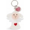 Přívěsky na klíče Přívěsek na klíče NICI Posel anděl se srdcem se symbolem srdce, anděl strážný, talisman, 7 cm