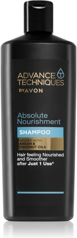 Avon Advance Techniques Absolute Nourishment šampon s marockým arganovým olejem 700 ml