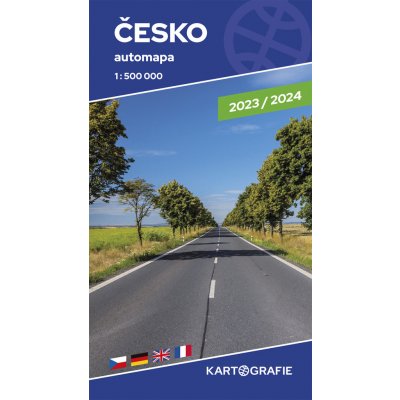 Česko automapa 1 : 500 000