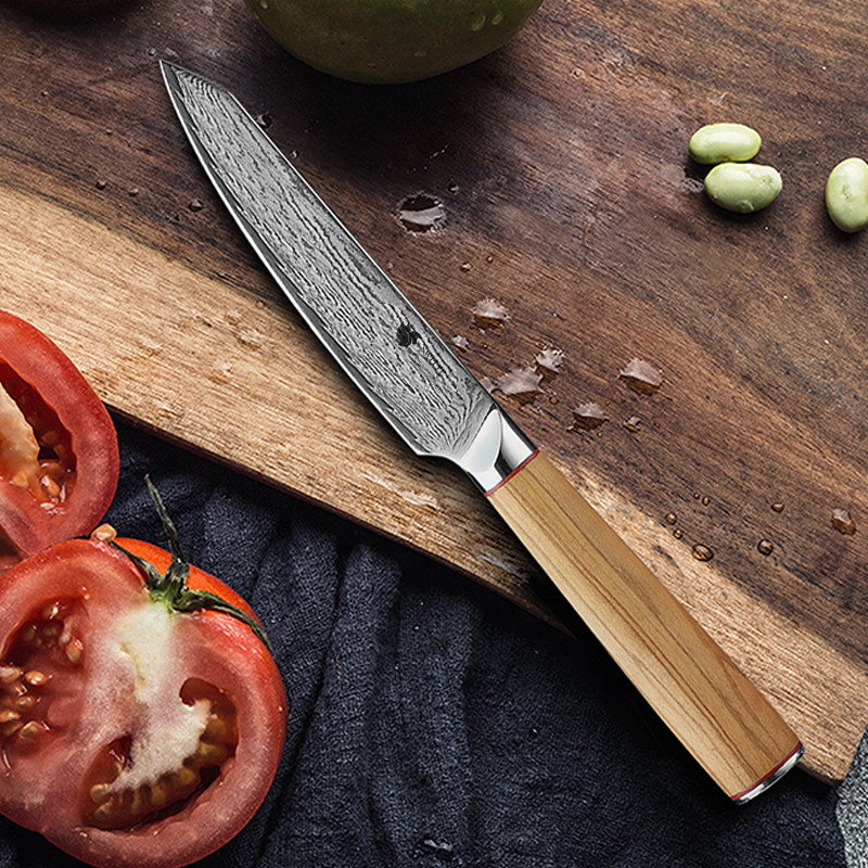 Swityf Damaškový užitkový nůž 12,5 cm oliva