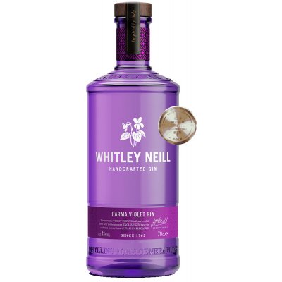 Whitley Neill Parma Violet Gin 43% 0,7 l (holá láhev) – Hledejceny.cz
