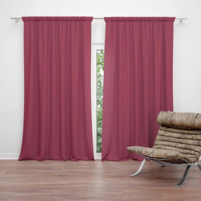 Sablio Závěs Vínová: 2ks 140x250cm – Hledejceny.cz