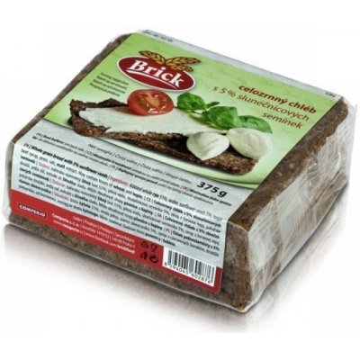 Brick chléb celozrnný žitný se slunečné semínky 375 g – Sleviste.cz