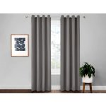 XPOSE® Zatemňovací závěsy HADES (tmavě šedý) - 140x250 cm (2ks) – Zboží Mobilmania