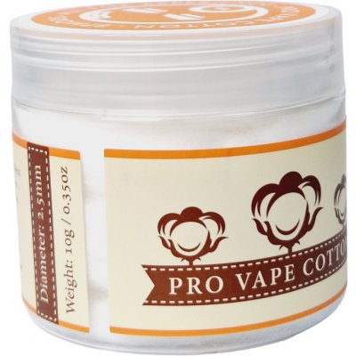 BP MODS Pro Vape Cotton organická bavlna 3mm – Zbozi.Blesk.cz