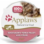 Applaws cat Pot Succulent tuňák & krab 60 g – Zboží Mobilmania