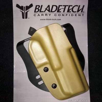 Blade-Tech OWB Holster for Glock 17 22 dark earth – Zboží Mobilmania