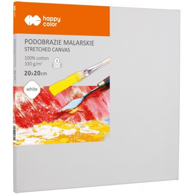 Happy color Malířské plátno Happy Color 20x30 cm na rámu bílé – Zboží Mobilmania