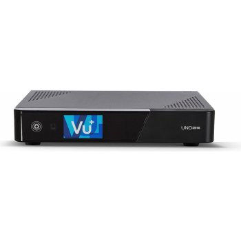 Vu+ UNO 4K SE (1x dual DVB-S2 FBC) od 6 890 Kč - Heureka.cz