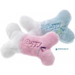 Karlie-Flamingo Hračka pes Kost pískací Puppy 13 cm plyš – Zboží Dáma Karlie-Flamingo Hračka pes Kost pískací Puppy 13 cm plyš – Zboží Dáma
