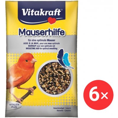 Vitakraft Moulting Aid Perličky na přepeření kanár 6x20 g – Zboží Mobilmania