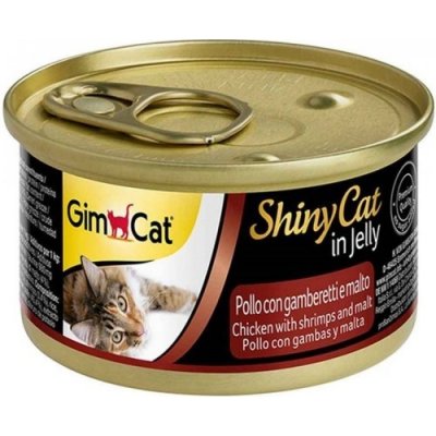 Gimpet ShinyCat pro kočku kuře krevety a maltoza 70 g