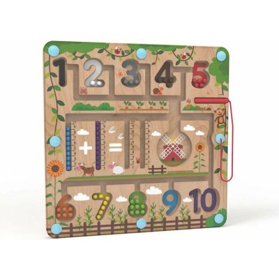 2Kids Toys Motorický labyrint Magnetická hra Matematika – Zboží Dáma