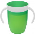 Munchkin Juniorský netekoucí hrneček 360° s oušky zelený 207 ml – Zboží Dáma
