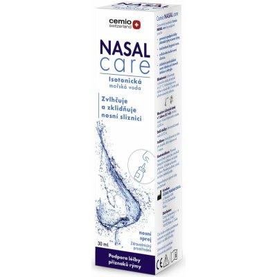 Cemio Isotonická mořská voda Nasal Care 30 ml – Hledejceny.cz