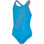 Speedo Boomstar Logo Placement Flyback Girl Pool/Siren Red – Hledejceny.cz