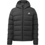 adidas Prošívané bunda Helionic Hooded Down černá – Zboží Mobilmania