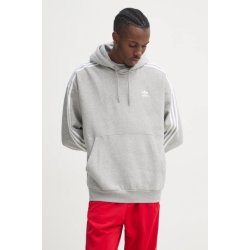 adidas Originals BAGGY HOODIE šedá s kapucí s aplikací JP1076