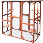 Wiltec Venkovní výběh pro kočky 180 x 88 x 169 cm – Zboží Dáma