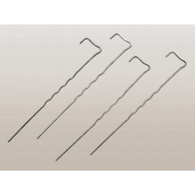 GTEX Ocelová kotvící skoba PROFI - L, drát 4 mm, délka 30cm - 50ks – Sleviste.cz