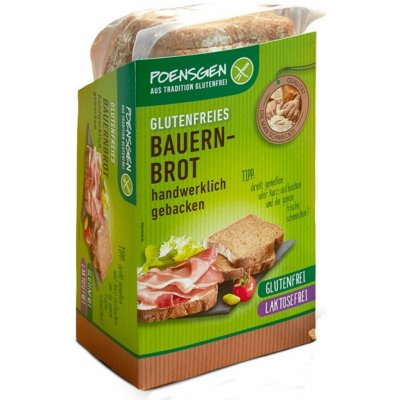 Poensgen Farmářský krájený chléb bez lepku a bez laktózy 400 g