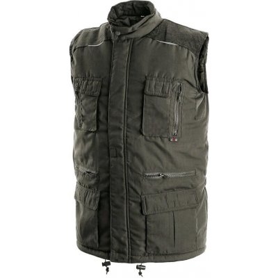 Canis CXS pánská zimní vesta Ohio zelená – Zboží Mobilmania