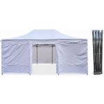 TENTino STEEL HEXAGON 4x6 m / 8 noh 1A - BÍLÁ – Hledejceny.cz