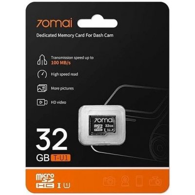 70mai MicroSDXC 32GB 70MAISD-32 – Sleviste.cz