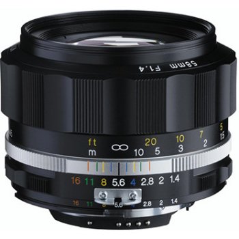 Voigtländer 58mm f/1.4 MF Nokton SL II-S Nikon