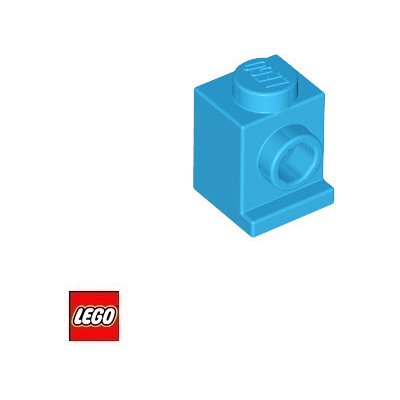 LEGO® 4070 Kostka 1x1 Upravéná Světla Tmavě-Azurová – Zbozi.Blesk.cz