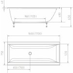 POLYSAN CLEO 160 x 75 cm 93611 – Hledejceny.cz