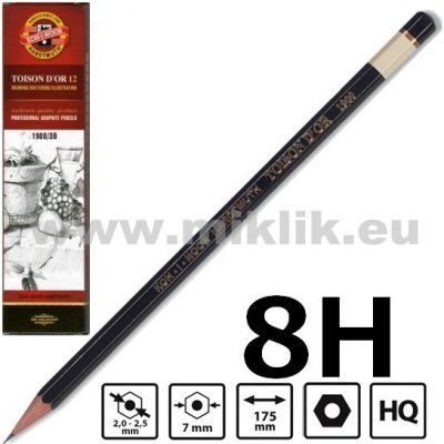 Koh-i-Noor 1900 8H grafitová tužka – Zboží Živě