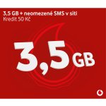 Vodafone SIM karta Datuj (100,- Kč kredit + 2,5GB data) – Sleviste.cz