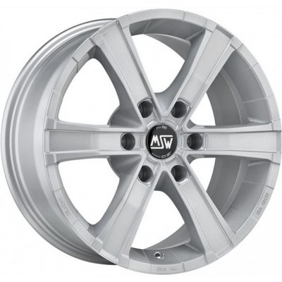 MSW SAHARA M6 8x17 6x114,3 ET20 silver – Hledejceny.cz