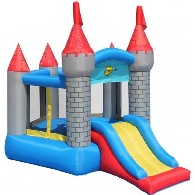 Happy Hop Hrad KAMELOT skákací atrakce 9m2 3,8m x 2,8m výška 2,8m – Zboží Dáma