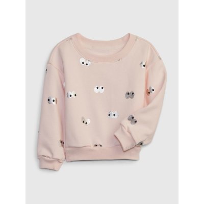 GAP 786294-00 dětská mikina Halloween růžová – Sleviste.cz