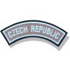 Nášivka Nášivka: CZECH REPUBLIC - domovenka [celovyšitá] [ssz] | béžová | modrá