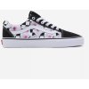 Dámské tenisky Vans boty Old Skool Hibiscus Checkerboard black