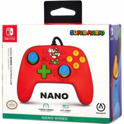 PowerA Wired Nano pro Nintendo Switch - Mario Medley NSGP0123-01 – Sleviste.cz