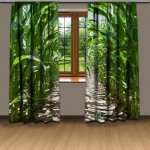 IMPAR Závěsy Kukuřičné pole (Rozměr : 140x250, Materiál: Interlock) – Zboží Mobilmania
