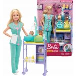 Barbie Povolání herní set Dětská lékařka – Zboží Dáma