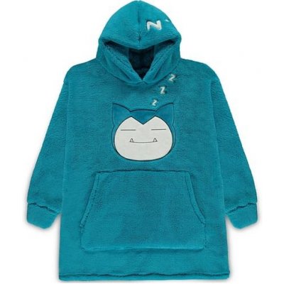imago Mikinová deka Pokémon Snorlax modrá – Zboží Dáma imago Mikinová deka Pokémon Snorlax modrá – Zboží Dáma