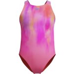 Speedo Girls Printed Pulseback Swimsuit pink lemonade/neon violet – Hledejceny.cz
