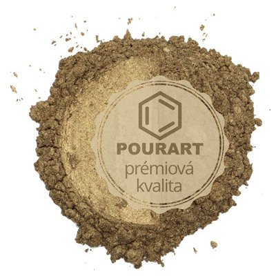 PourArt Metalický prášek DKTK019 Deep Gold 10 g – Sleviste.cz