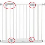 Hauck Zábrana na schody rozpěrná 75 - 80 + 9 Cm – Zbozi.Blesk.cz