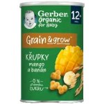 GERBER Organic křupky s mangem a banánem 35 g – Zboží Dáma